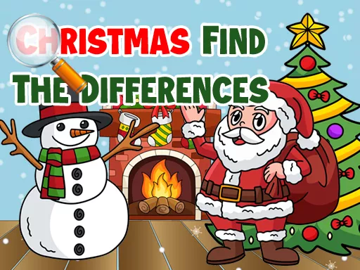 Christmas Find The Differences