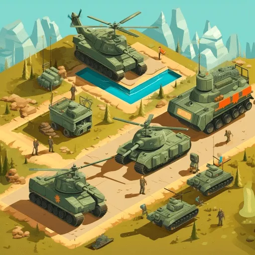 Idle Military Base. Army Tycoon