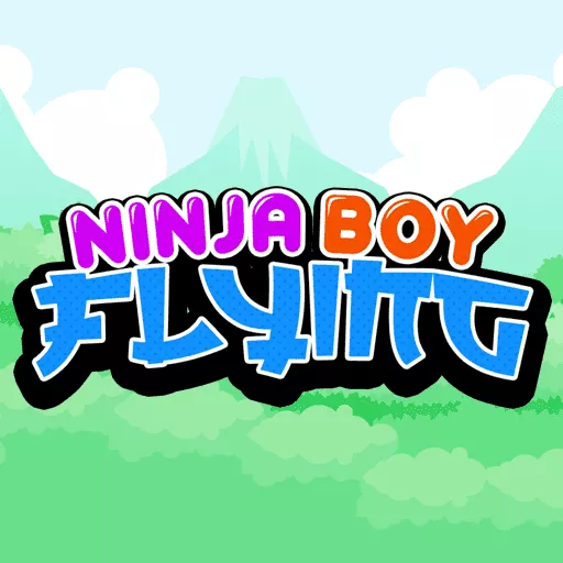 Ninja Boy Flying