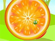 Ricocheting Orange